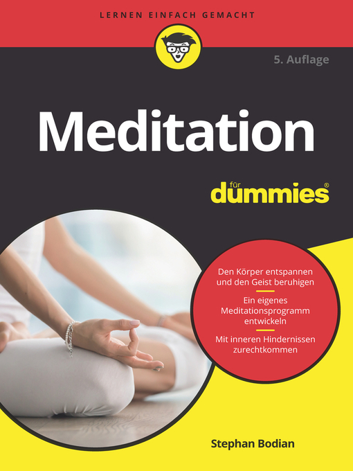 Title details for Meditation für Dummies by Stephan Bodian - Available